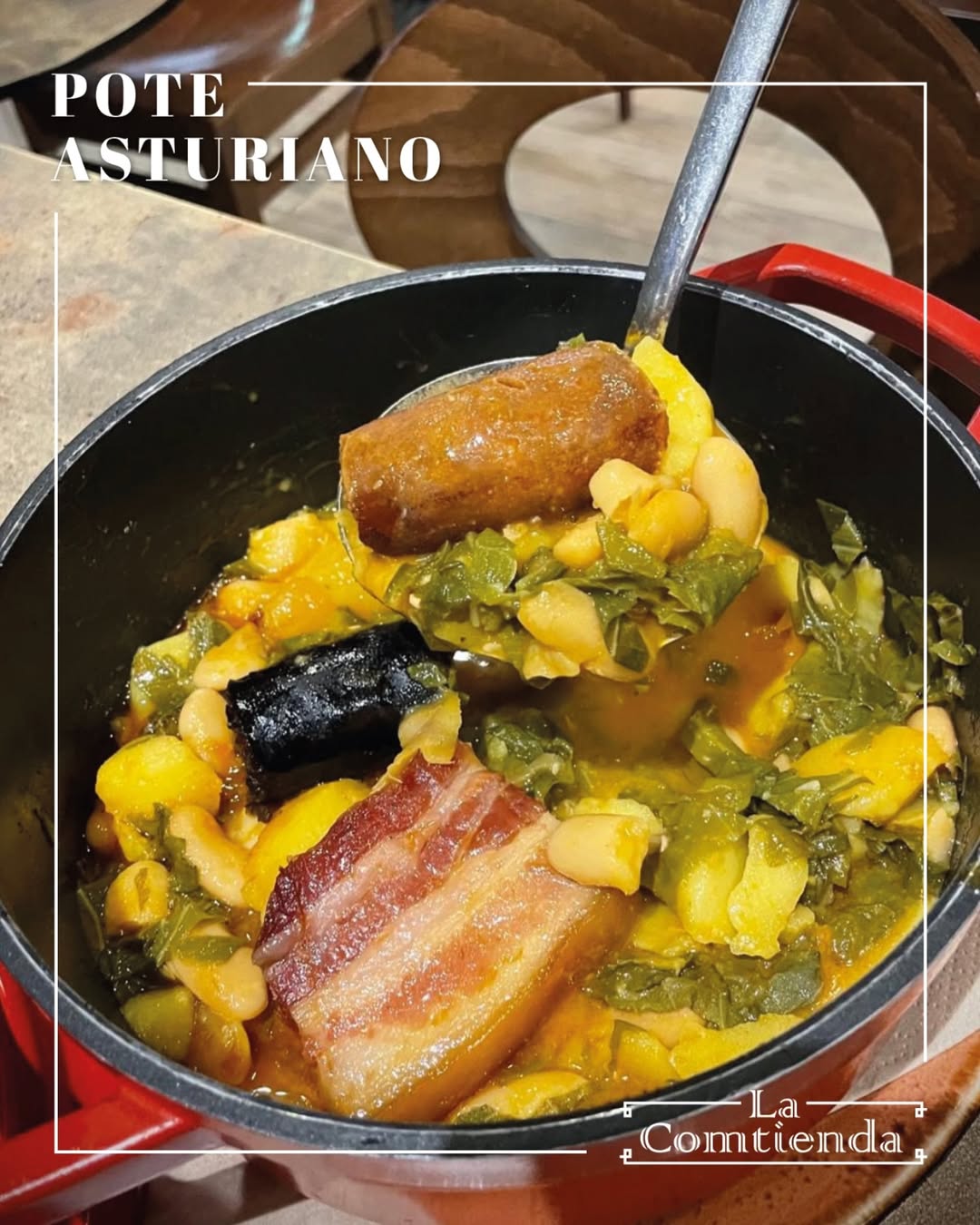 Menú Pote Asturiano La Comtienda Original