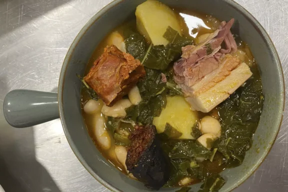 Menú Pote Asturiano La Terraza de la Guía