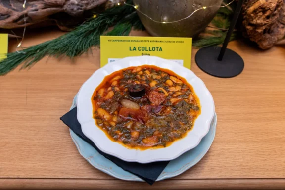 Menú Pote Asturiano Sidrería La Collota