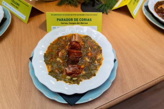 Menú Pote Asturiano Parador Nacional de Corias